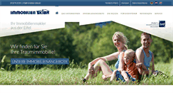 Desktop Screenshot of immobilien-skiba.de